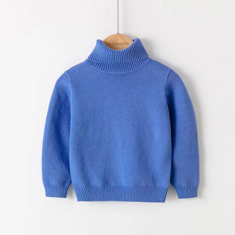 Children?s Cotton Turtleneck Sweater
