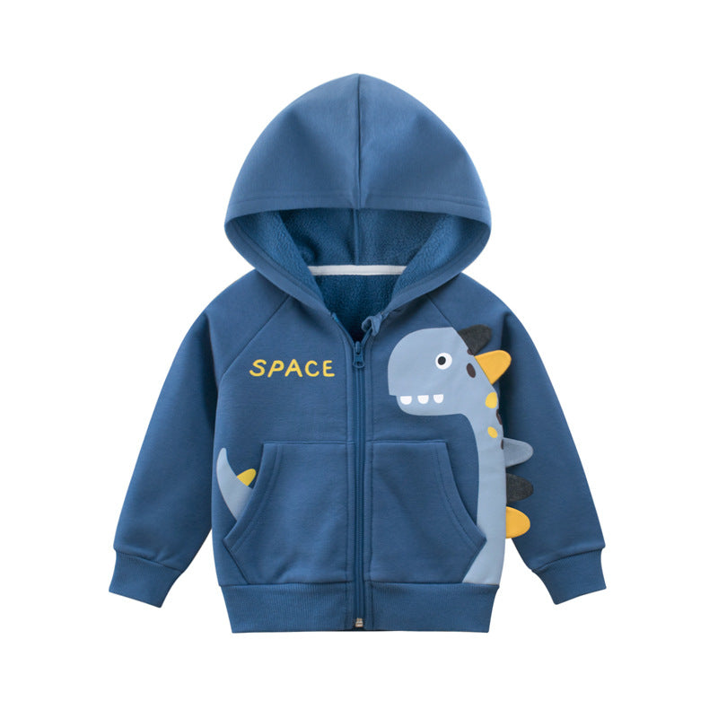 Boy's Fleece Jacket Sweater – Warm & Comfortable Children’s Clothing