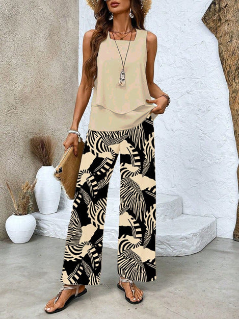 Stylish Women’s Co-Ord Set – Vest & Pants