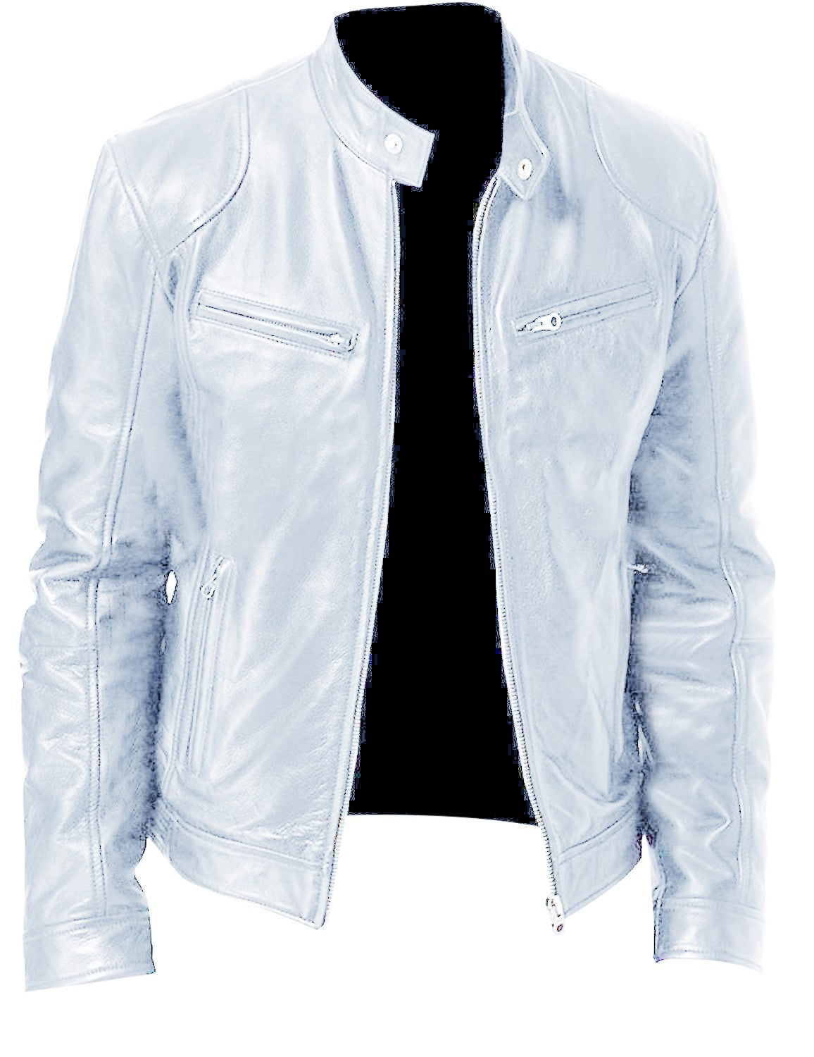 Men’s Casual Faux Leather -Stylish & Comfortable Jacket