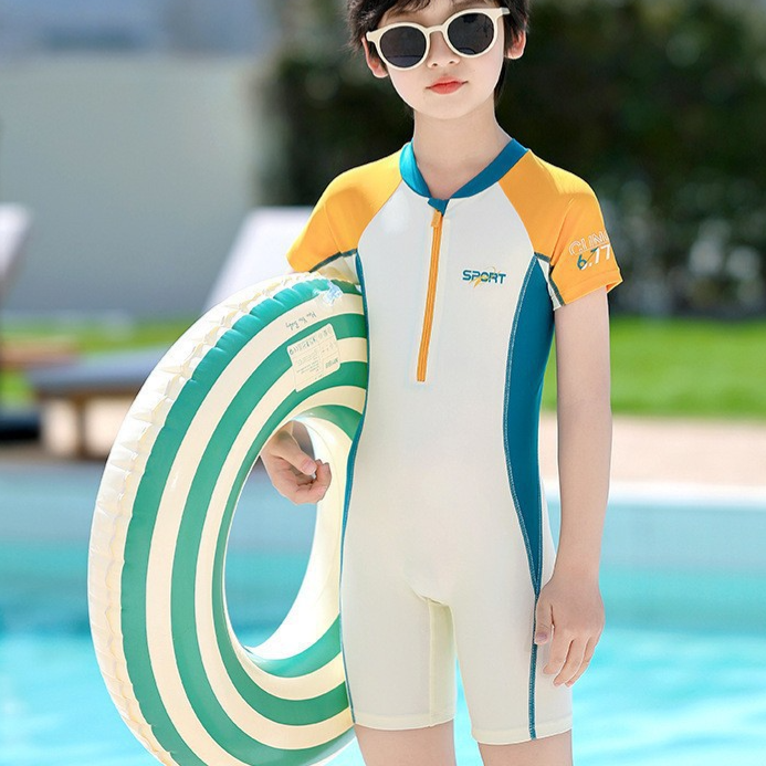 Boy's One-Piece Swimming Suit
