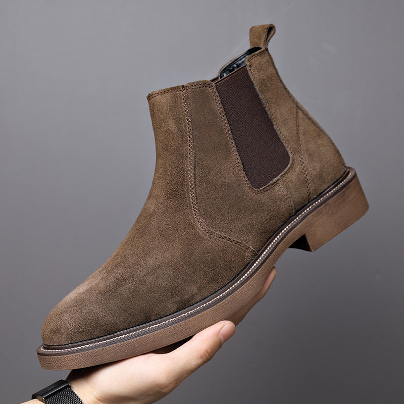 Men’s Suede Leather Boots