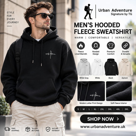 Men's Hooded Fleece Sweatshirt