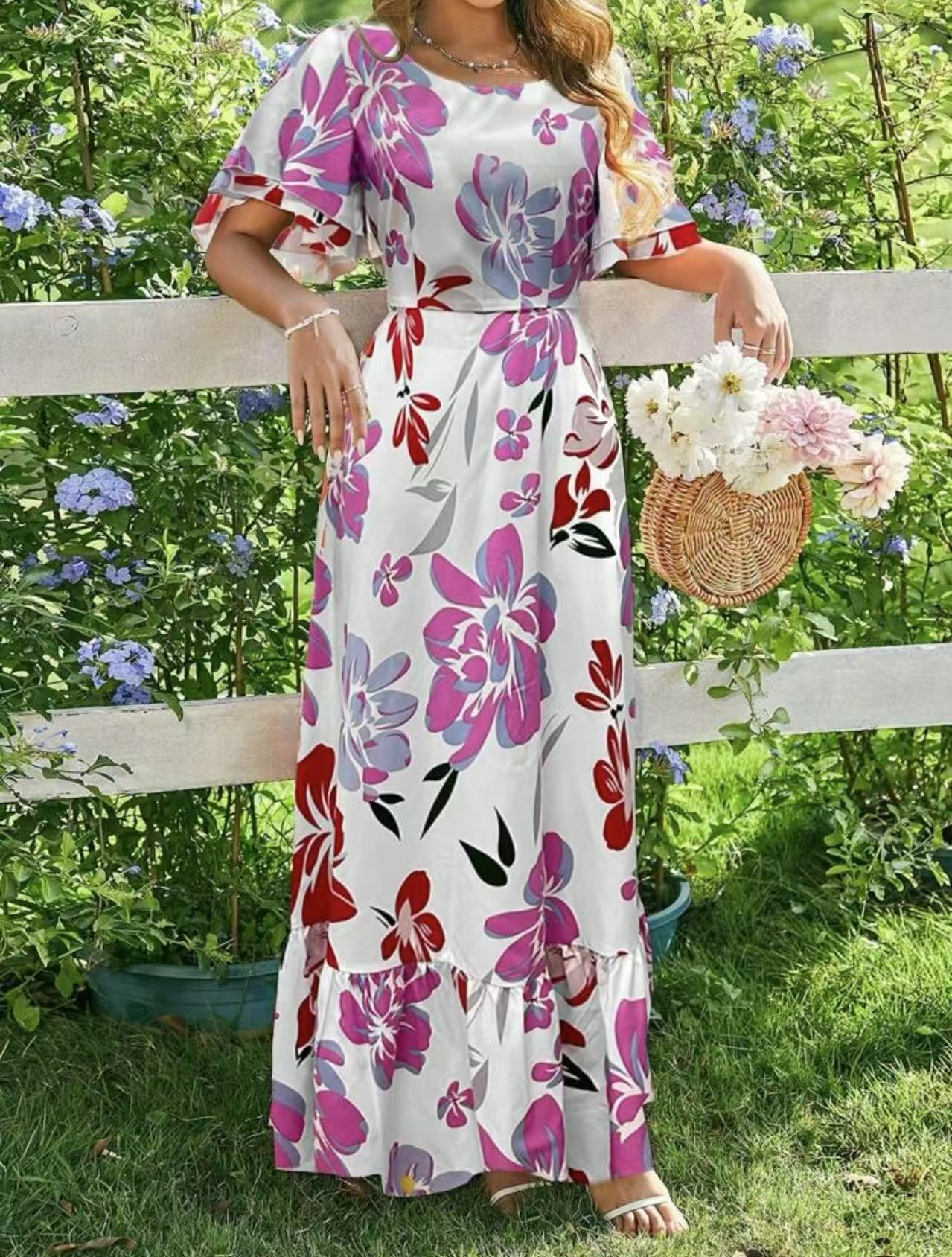 Women's Loose-fit Elegant Printed Casual Wear
