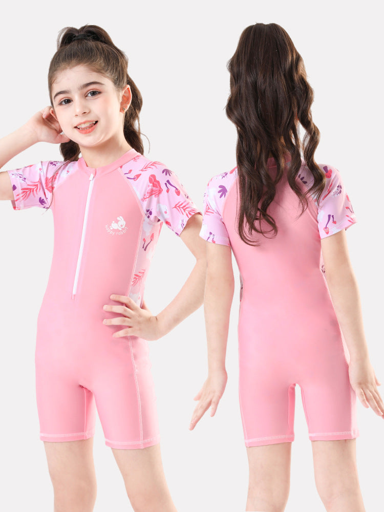 Girl's One-Piece Swimsuit