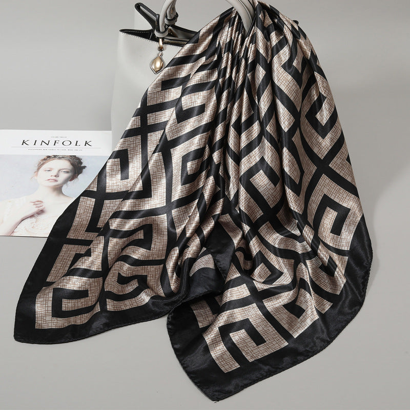 Women's Thin Scarf Shawl – Lightweight Spring Summer Fashion Wrap