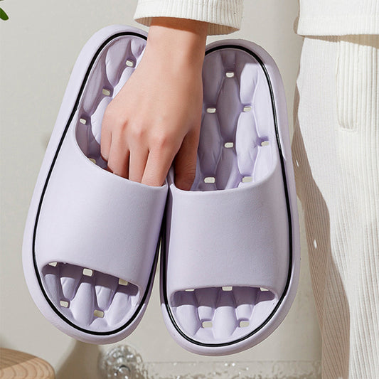 Summer Home Slippers for Women & Men – Anti-Slip Thick Sole Design