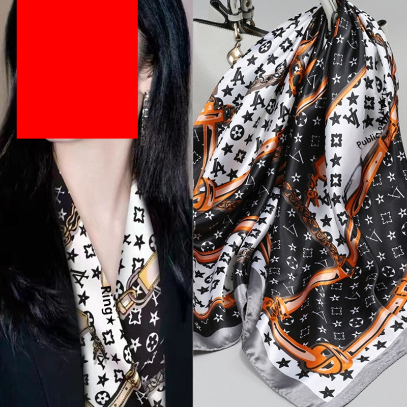 Women's Thin Scarf Shawl – Lightweight Spring Summer Fashion Wrap