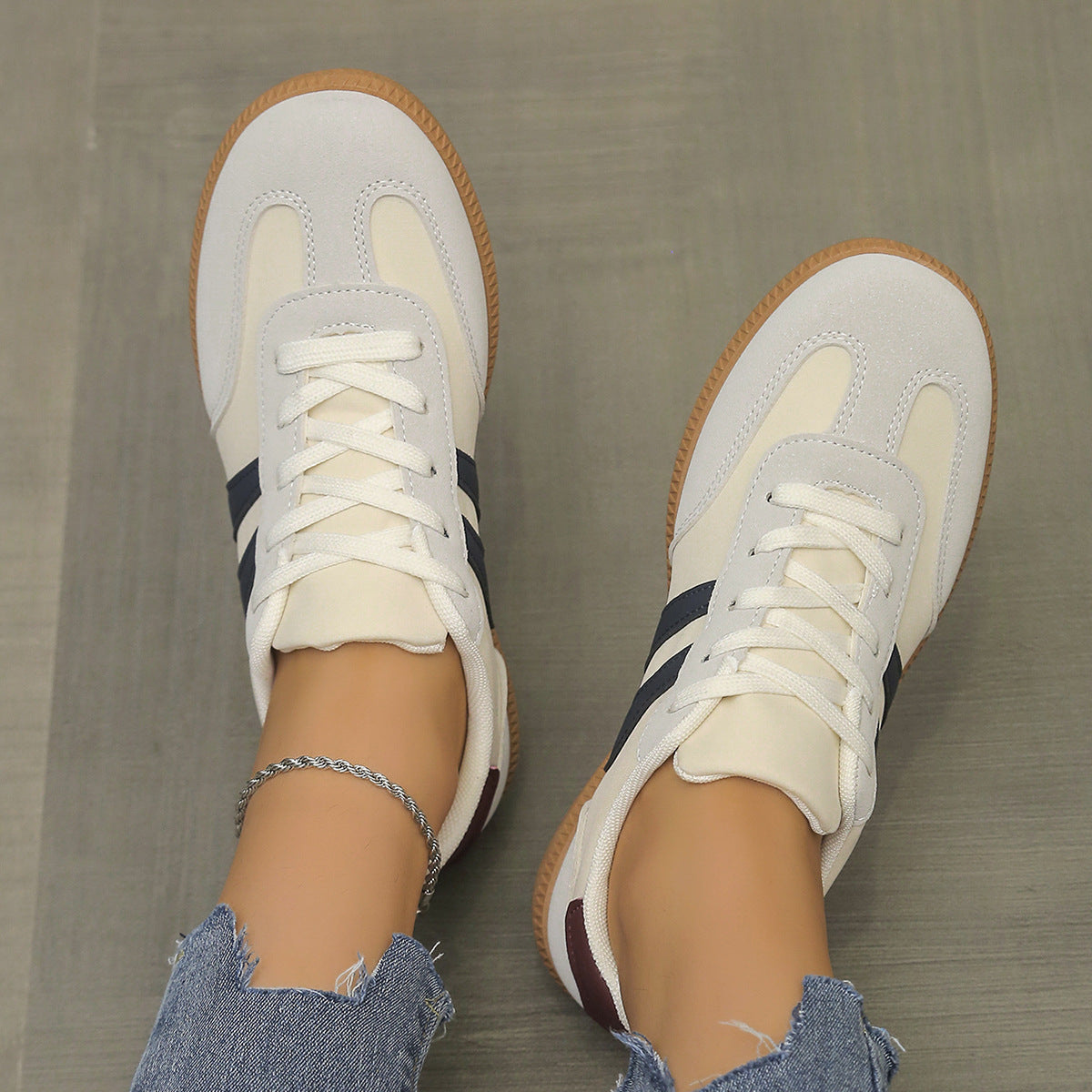 Women’s European-Style Retro Skate Shoes