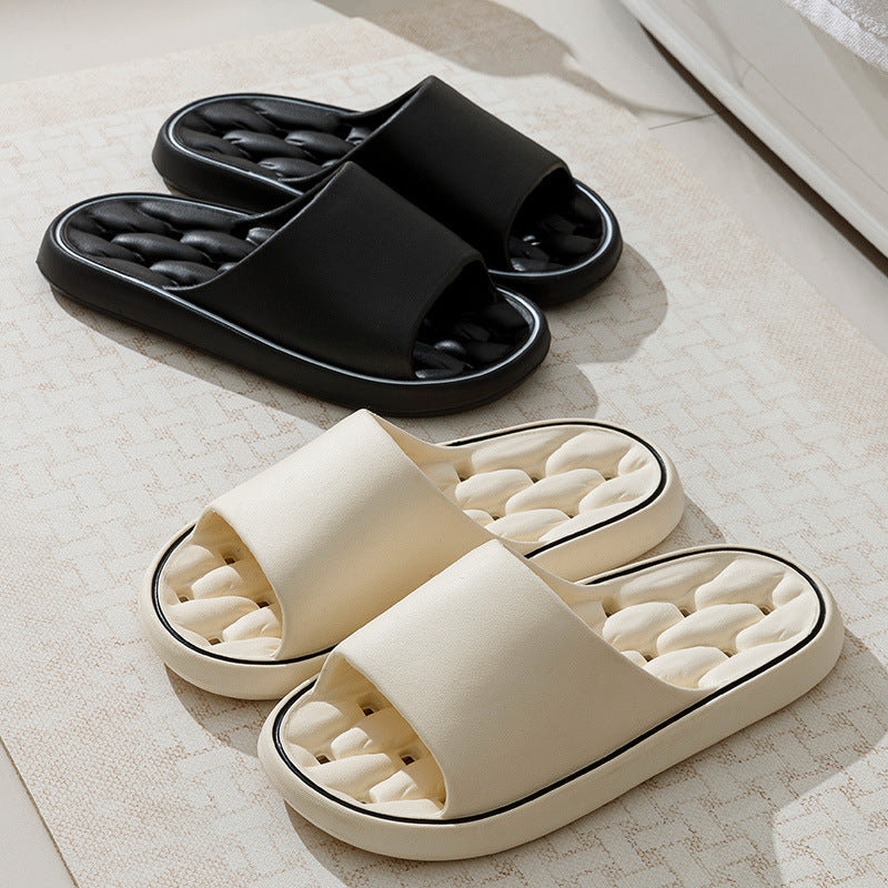 Summer Home Slippers for Women & Men – Anti-Slip Thick Sole Design