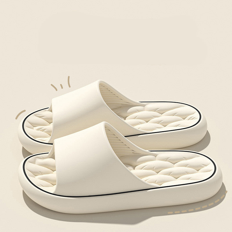 Summer Home Slippers for Women & Men – Anti-Slip Thick Sole Design