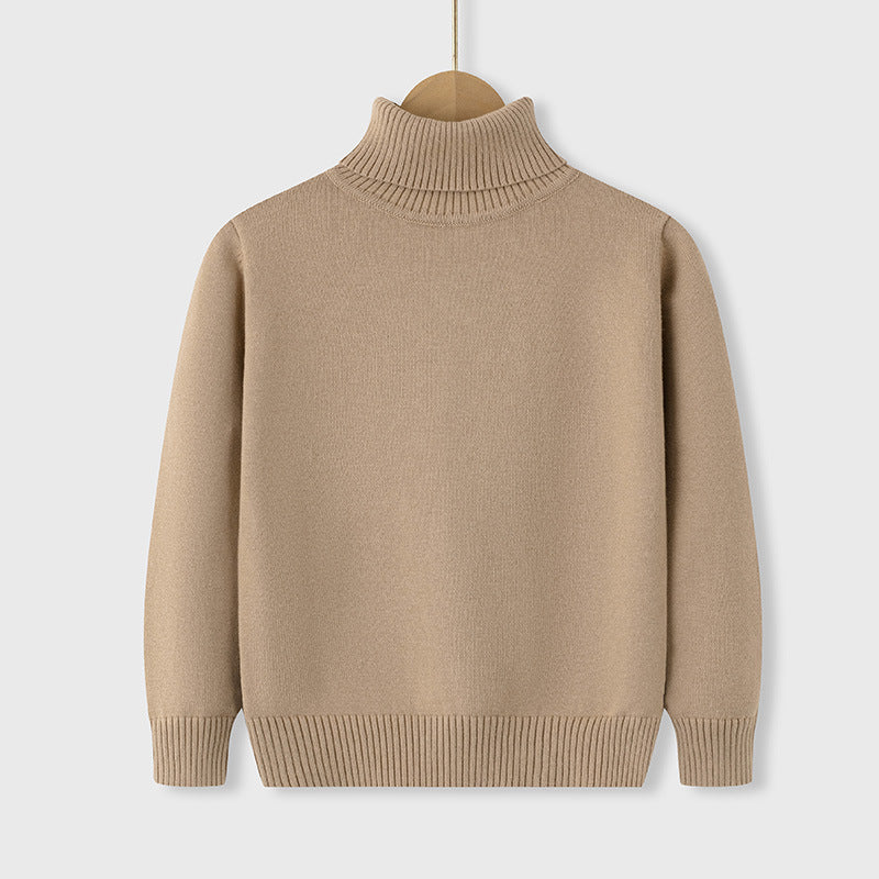 Children?s Cotton Turtleneck Sweater