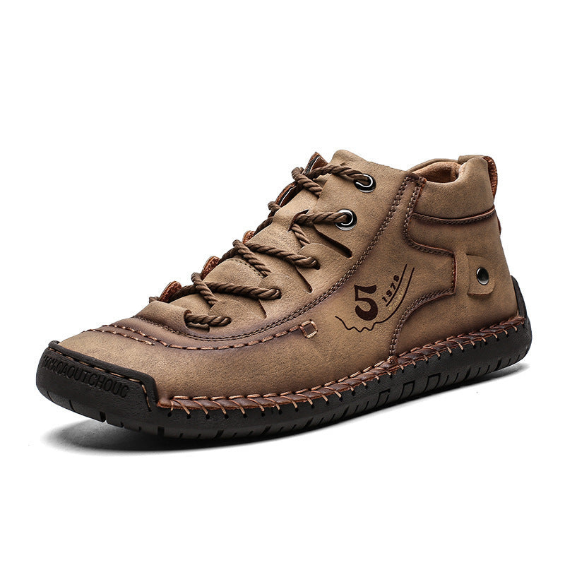 Men's Casual Shoes – Low-Top Martin Style Tooling Shoes