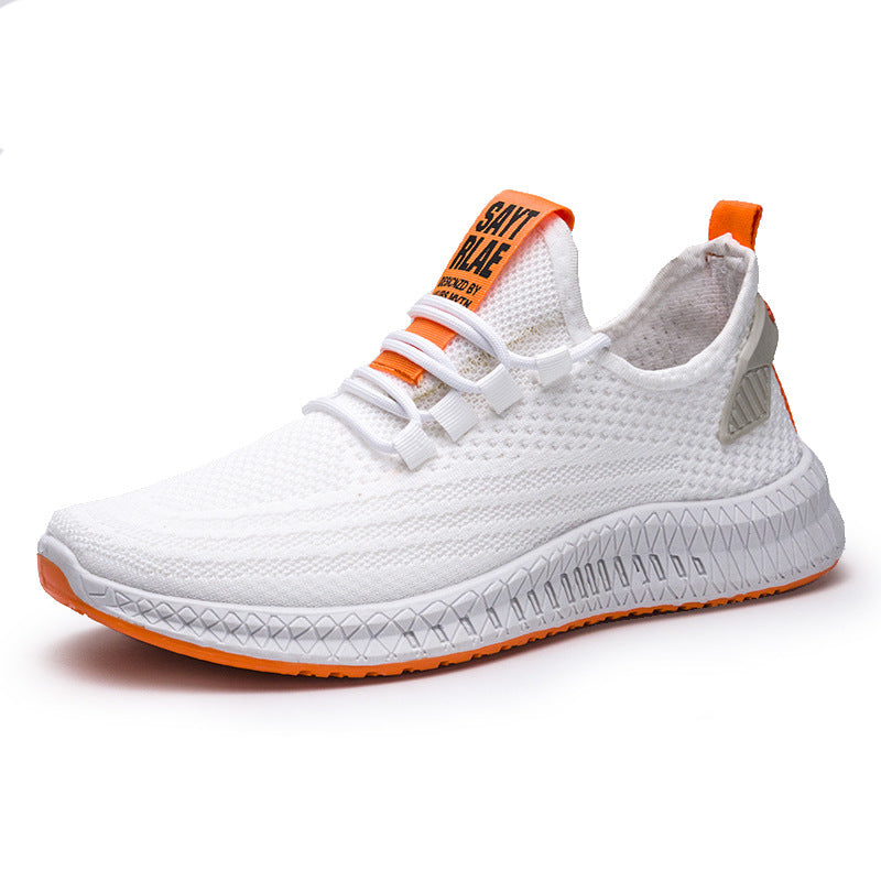 Men’s Casual Flying Woven Shoes – Lightweight Everyday Autumn Style