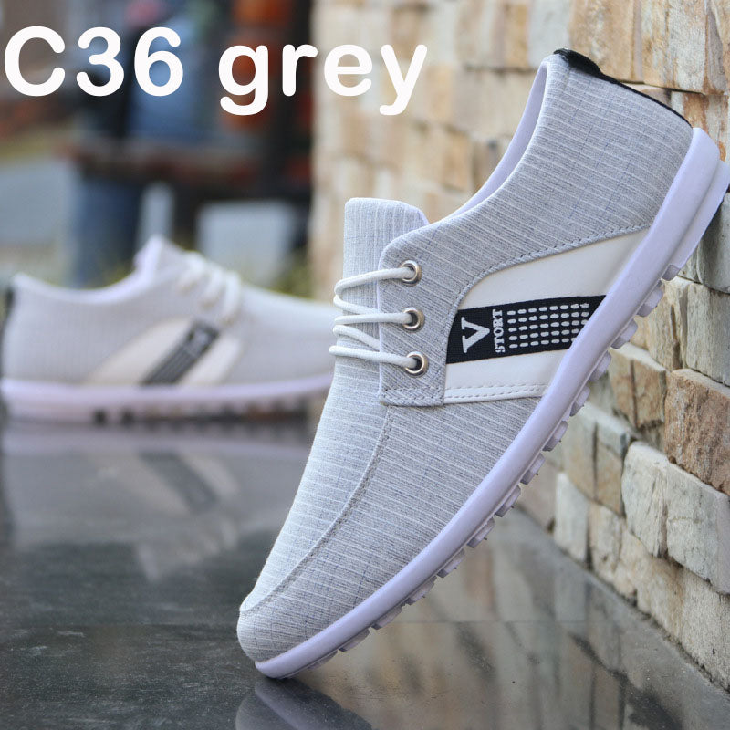 Men’s Soft Canvas Casual Shoes