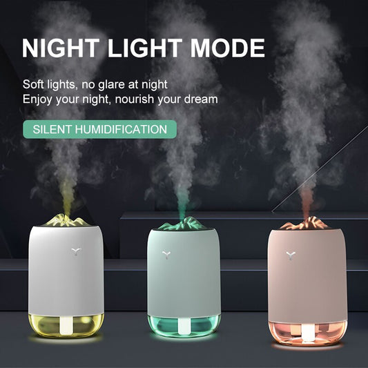 Mini USB Ultrasonic Humidifier – Portable Home & Car Air Moisturizer