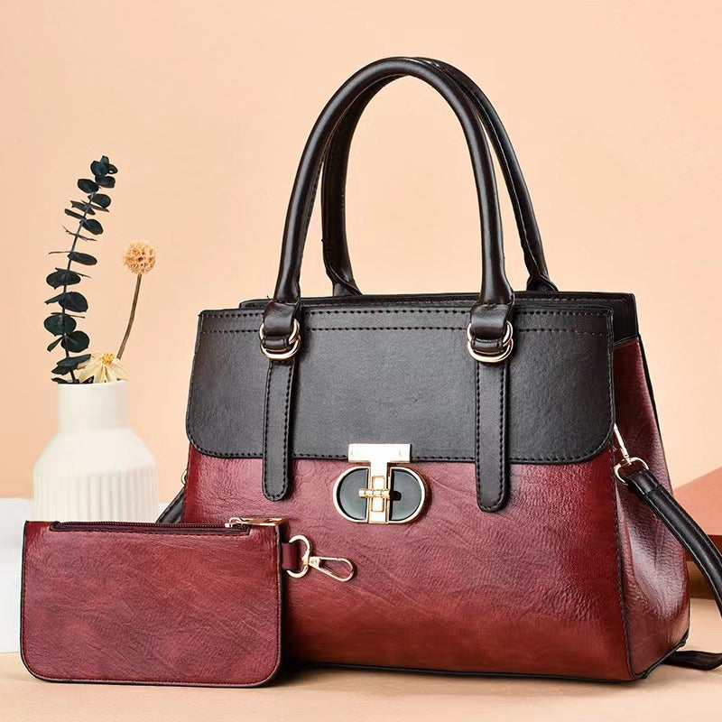 Premium Two-Piece Shoulder Bag Set – Matching Companion Bag