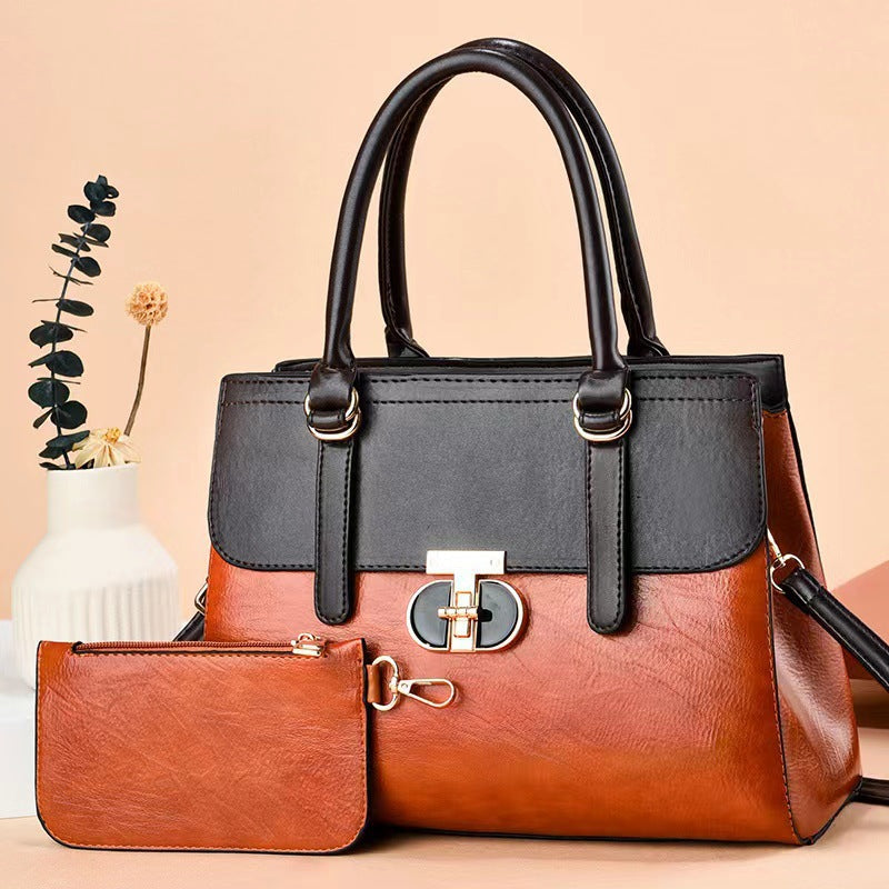 Premium Two-Piece Shoulder Bag Set – Matching Companion Bag
