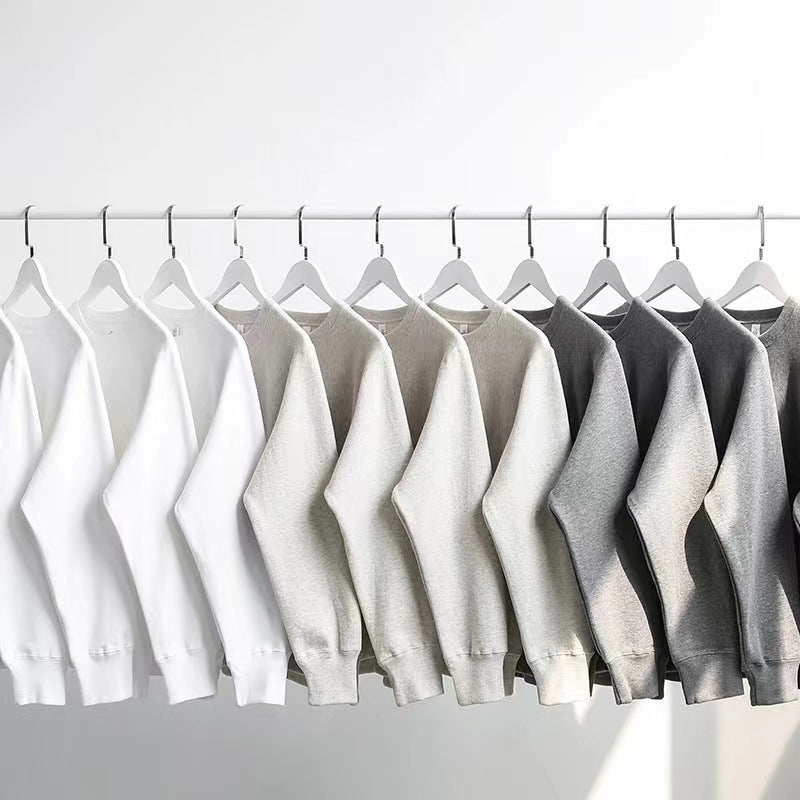 Cotton Round Neck Sweatshirt.