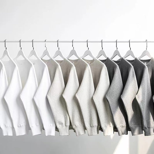Cotton Round Neck Sweatshirt.