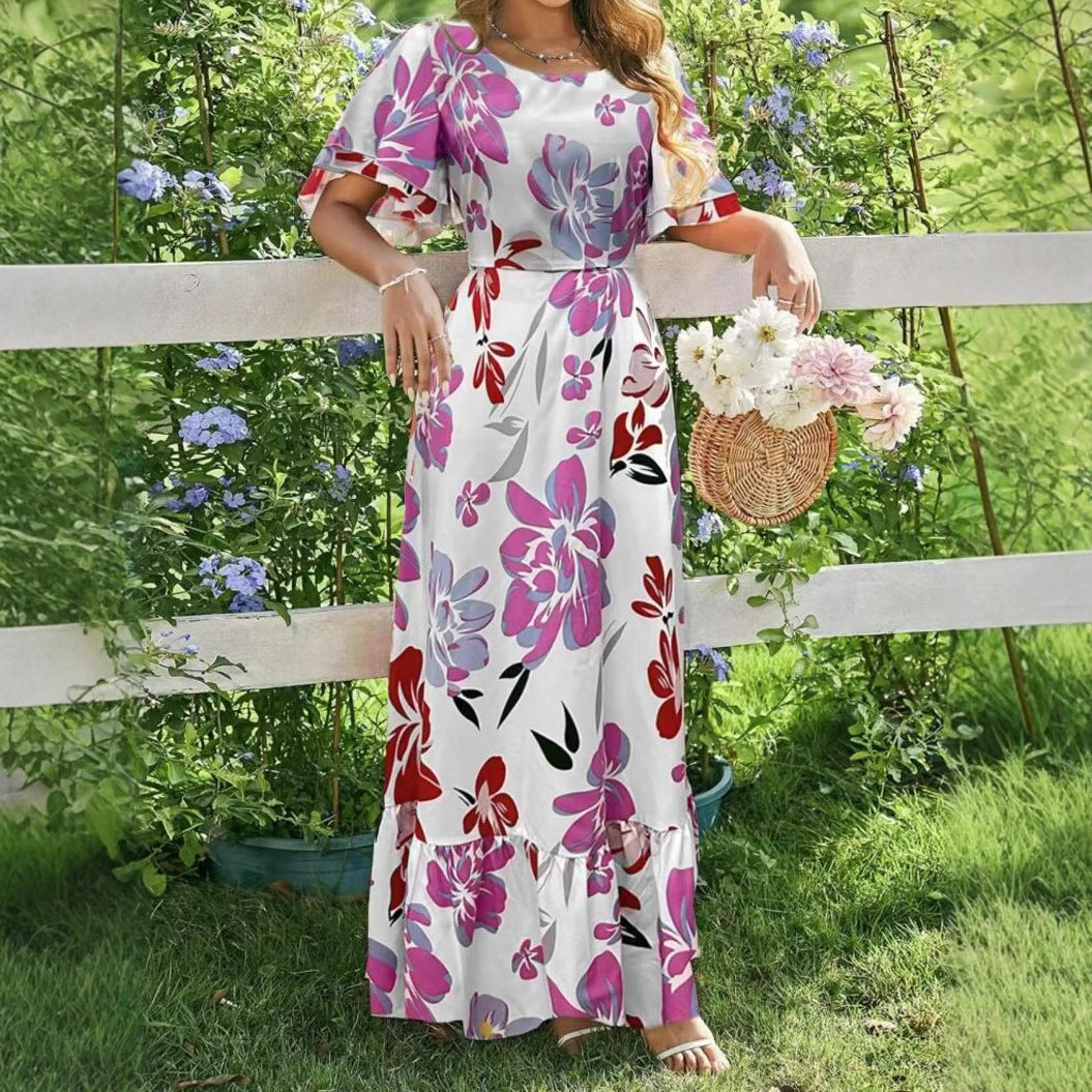 Women's Loose-fit Elegant Printed Casual Wear