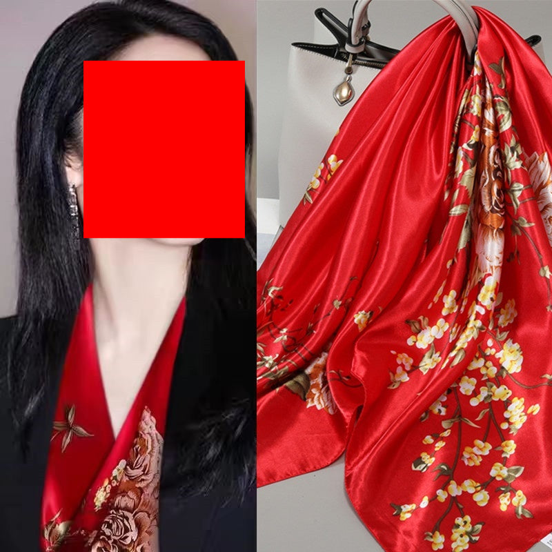 Women's Thin Scarf Shawl – Lightweight Spring Summer Fashion Wrap