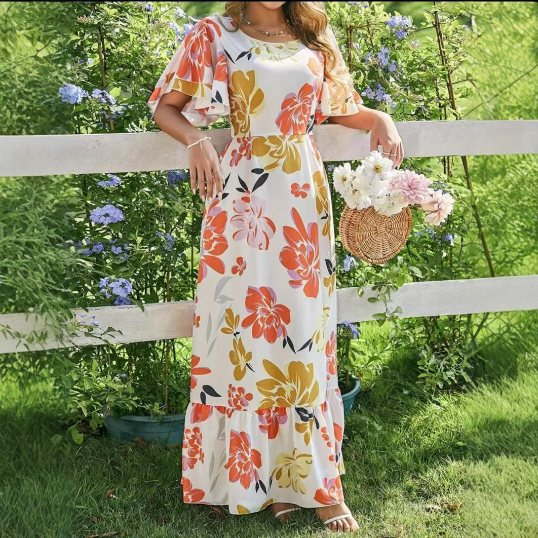 Women's Loose-fit Elegant Printed Casual Wear