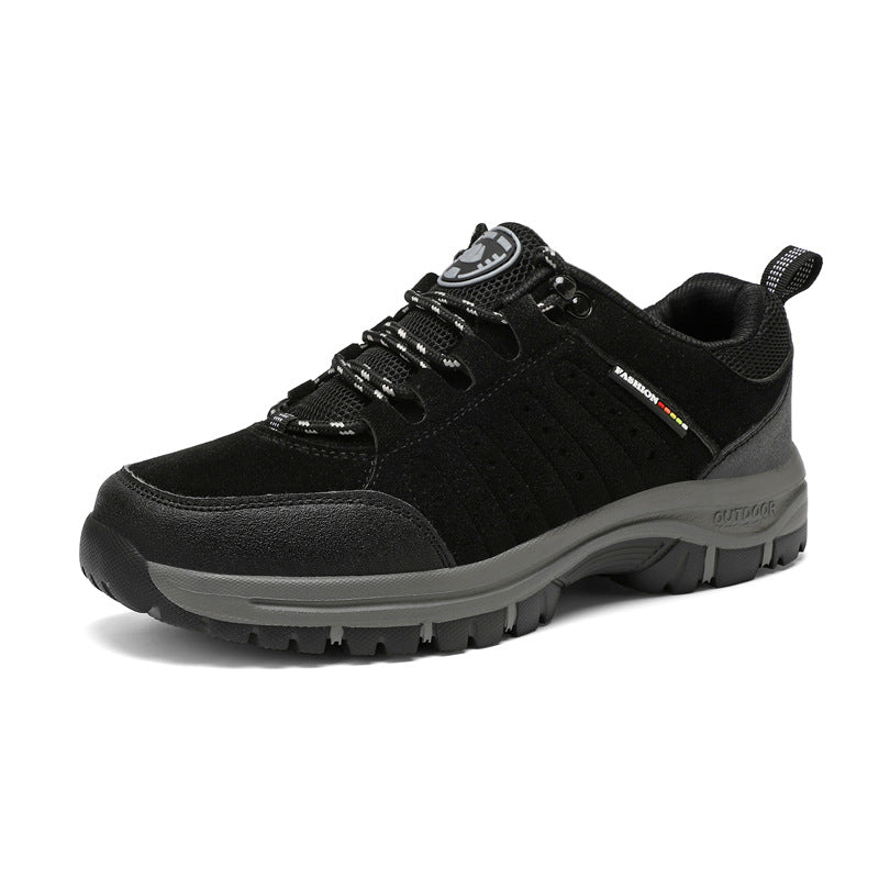 Unisex Outdoor Leather Hiking Shoes – Lightweight  Sports Wear