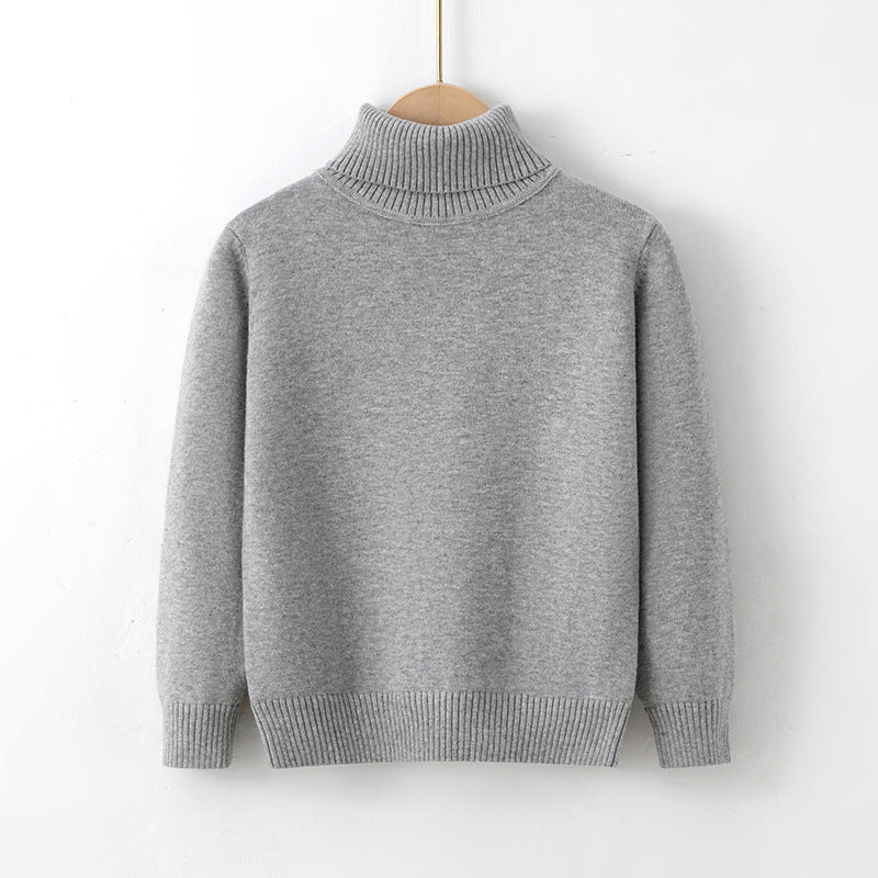 Children?s Cotton Turtleneck Sweater