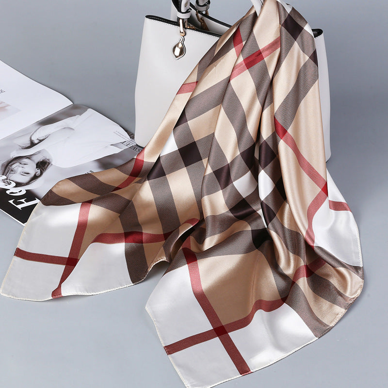 Women's Thin Scarf Shawl – Lightweight Spring Summer Fashion Wrap