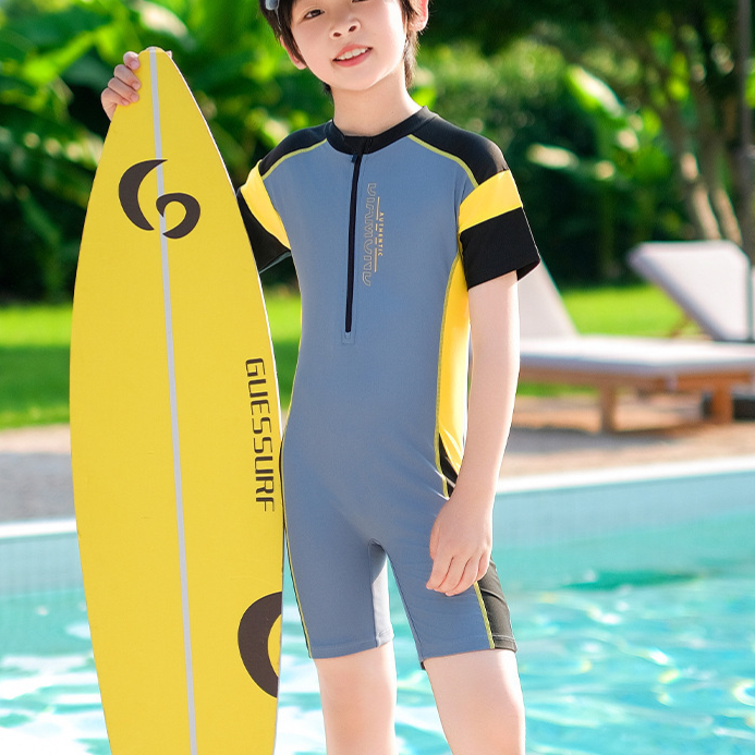 Boy's One-Piece Swimming Suit