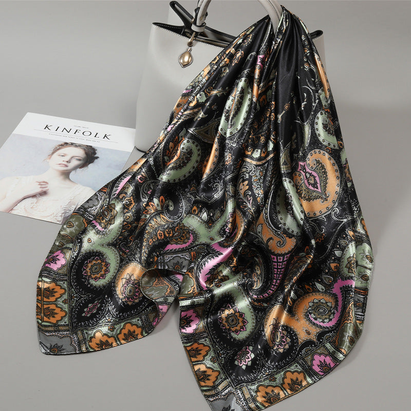 Women's Thin Scarf Shawl – Lightweight Spring Summer Fashion Wrap