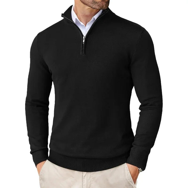 Men's Quarter-Zip Fleece Sweatshirt