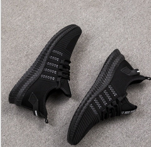 Men’s Casual Flying Woven Shoes – Lightweight Everyday Autumn Style