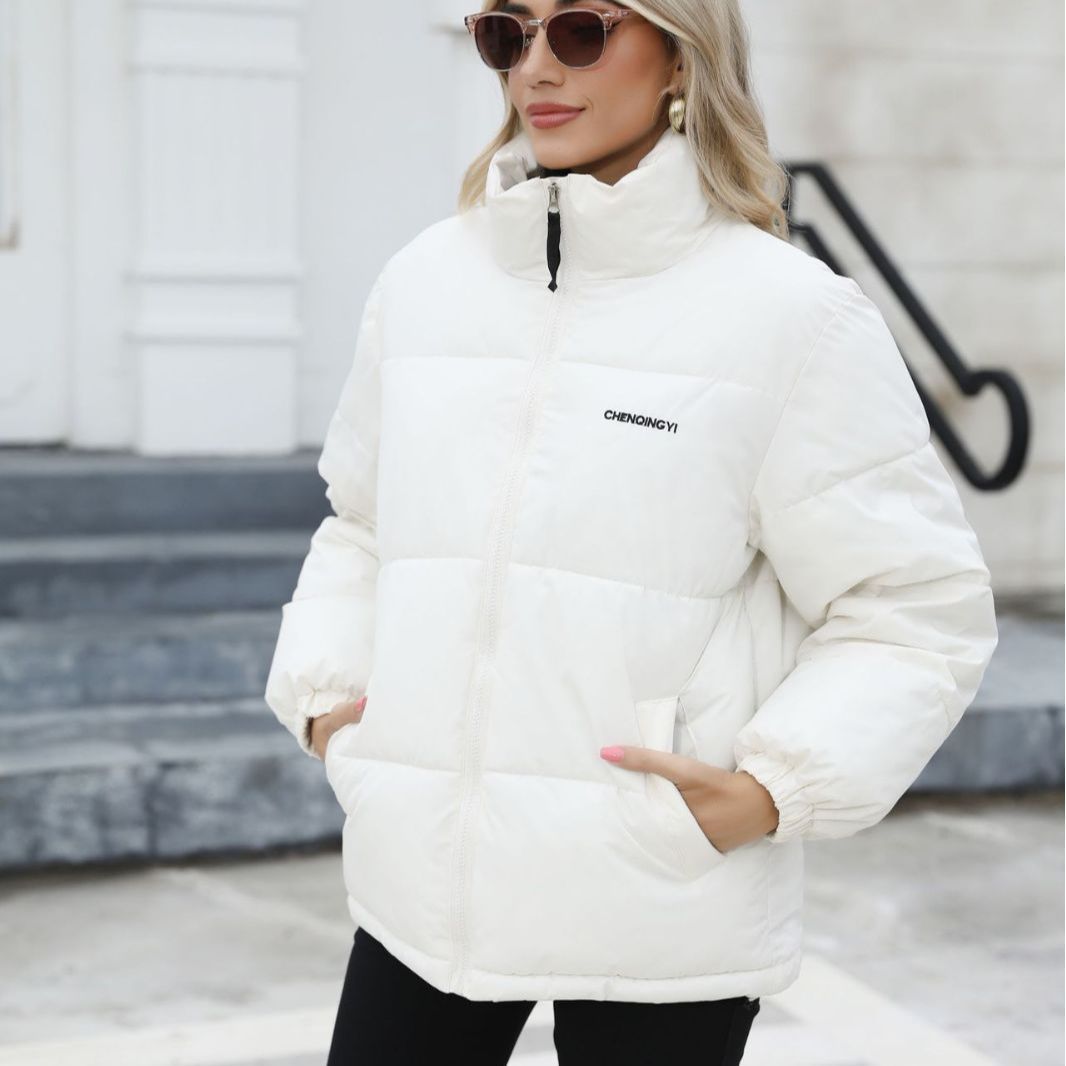 Women’s Warm Winter Coat – Windproof Down Cotton Loose Fit Outerwear