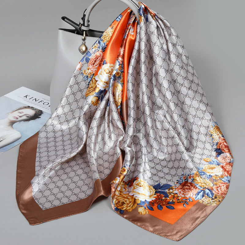 Women's Thin Scarf Shawl – Lightweight Spring Summer Fashion Wrap