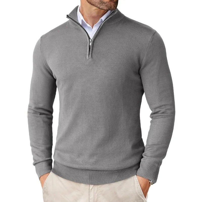 Men's Quarter-Zip Fleece Sweatshirt