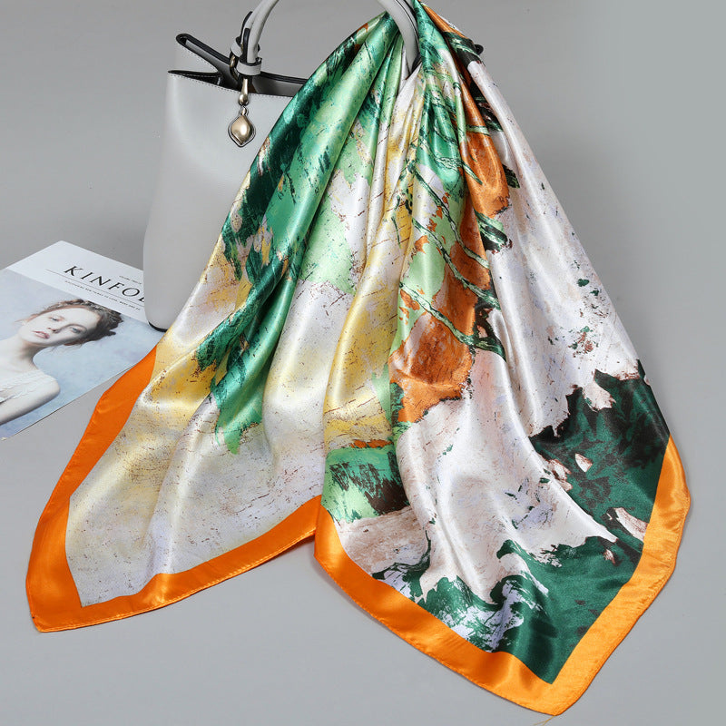 Women's Thin Scarf Shawl – Lightweight Spring Summer Fashion Wrap