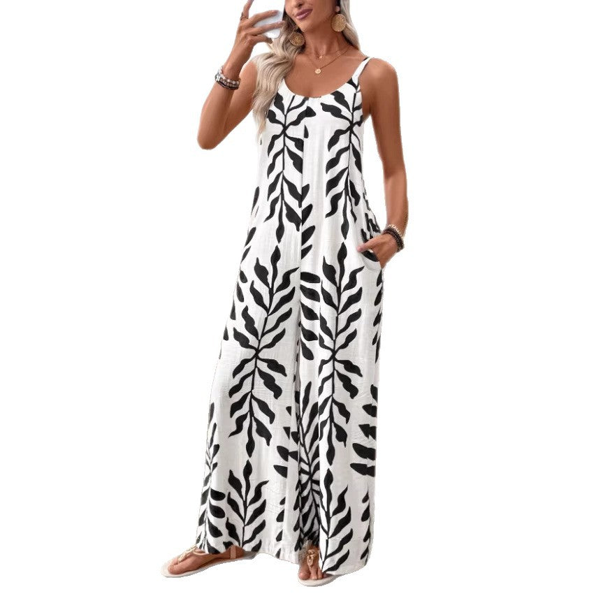 Women’s Casual & Elegant Jumpsuit with Pockets
