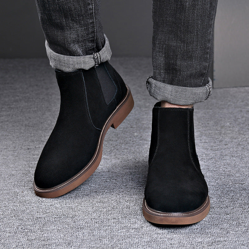 Men’s Suede Leather Boots