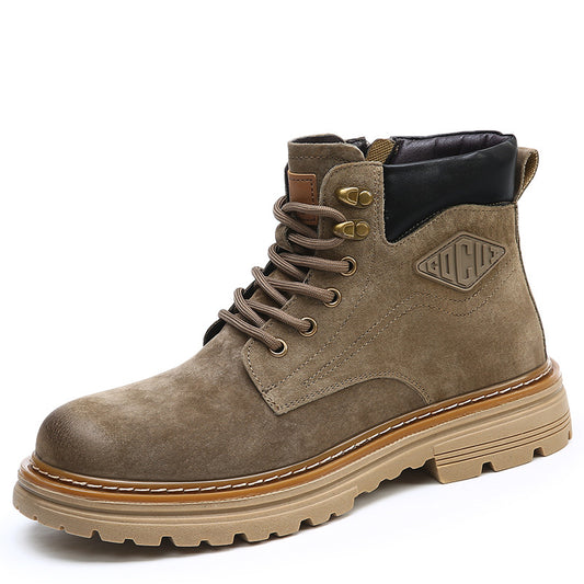 Men's British Vintage Style Genuine leather Shoes