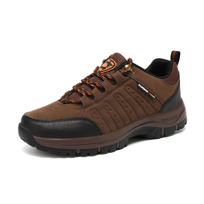 Unisex Outdoor Leather Hiking Shoes – Lightweight  Sports Wear