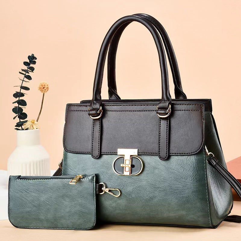 Premium Two-Piece Shoulder Bag Set – Matching Companion Bag