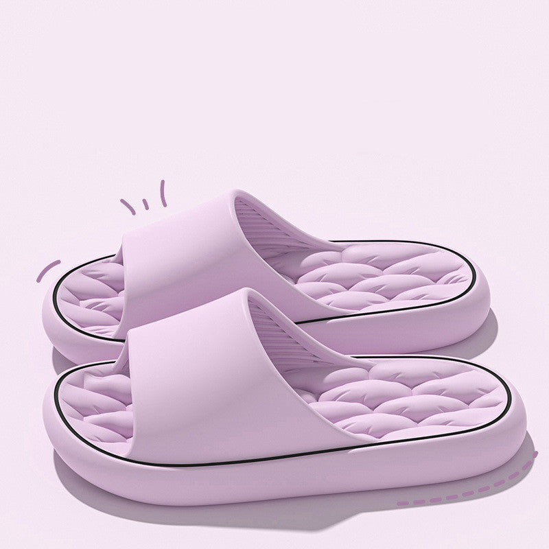 Summer Home Slippers for Women & Men – Anti-Slip Thick Sole Design