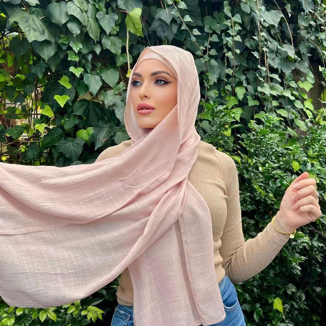 Classic Monochrome Long Shawl Scarf – Soft, Warm & Timeless Style
