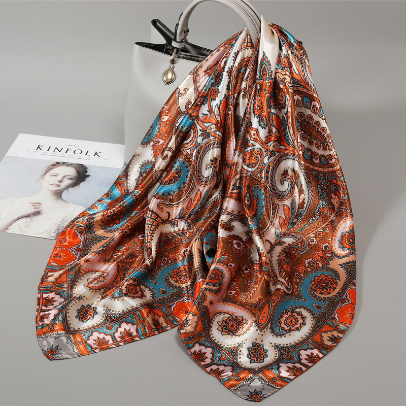 Women's Thin Scarf Shawl – Lightweight Spring Summer Fashion Wrap