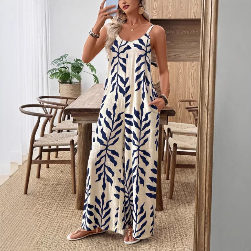 Women’s Casual & Elegant Jumpsuit with Pockets