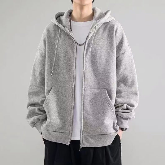 Men's Casual Zip-Up Hoodie
