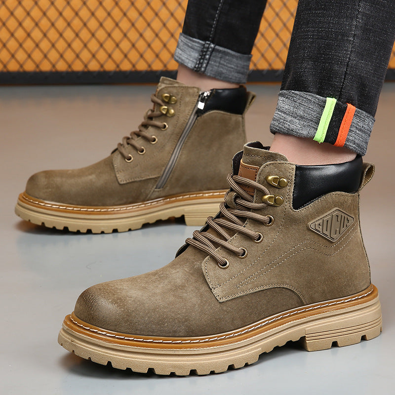 Men's British Vintage Style Genuine leather Shoes