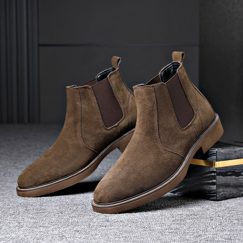 Men’s Suede Leather Boots